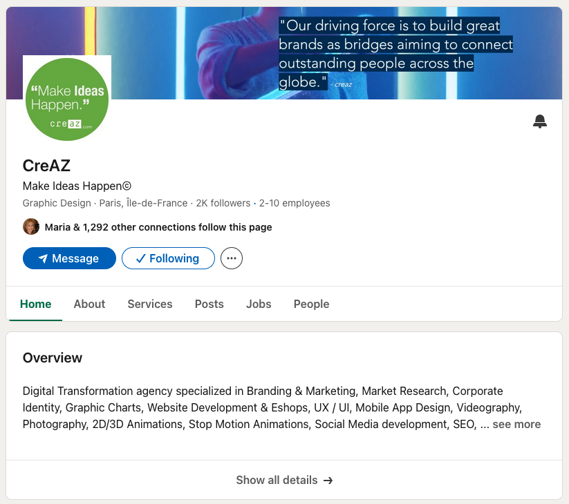 CreAZ — Social media development